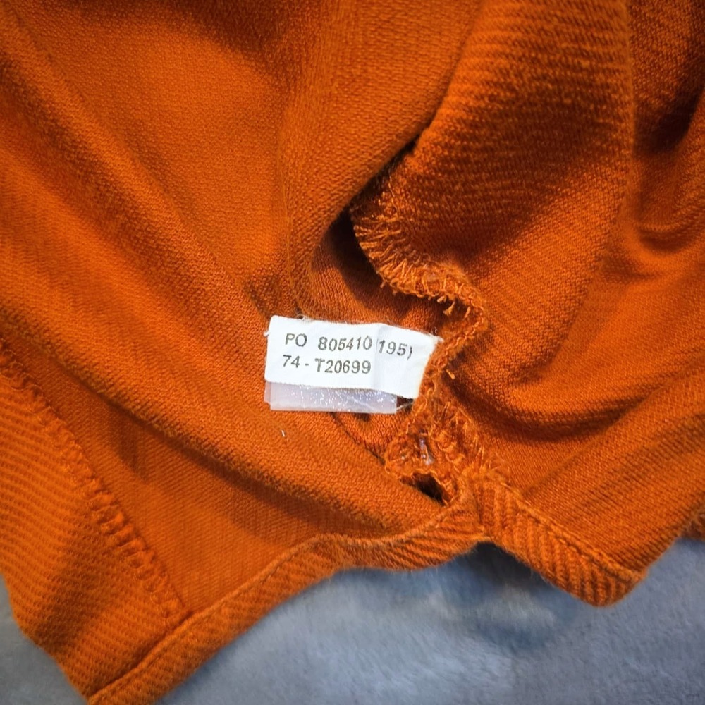 Tommy Bahama Men's Polo Shirt XL Orange/Rust Short Sleeve Pique - Picture 7 of 11